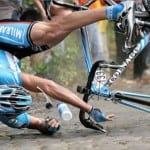 падение с велосипеда 