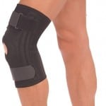 бандаж на коленный сустав с ребрами жесткости